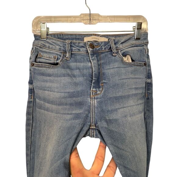 HIDDEN RAW HEM SKINNY JEAN size 27 - Picture 2 of 15